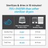 imageBaby Brezza 10 Minute Baby Bottle Sterilizer  Dryer  Superfast Electric Steam Sterilization  Universal Sterilizing for All Bottles Pacifiers  Breast Pump Parts