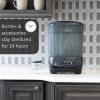 imageBaby Brezza Baby Bottle Sterilizer  Dryer Advanced  Electric Steam Sterilization Machine  Universal Sterilizing of All Bottles Plastic Glass Pacifiers  Breast Pump Parts HEPA Filter CharcoalCharcoal