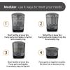 imageBaby Brezza Baby Bottle Sterilizer  Dryer Advanced  Electric Steam Sterilization Machine  Universal Sterilizing of All Bottles Plastic Glass Pacifiers  Breast Pump Parts HEPA Filter CharcoalCharcoal