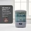 imageBaby Brezza Baby Bottle Sterilizer and Dryer Advanced  Electric Steam Sterilization Machine  Universal Sterilizing for All Bottles Plastic Glass Pacifiers  Breast Pump Parts HEPA Filter SlateLight Grey