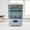 imageBaby Brezza Baby Bottle Sterilizer and Dryer Advanced  Electric Steam Sterilization Machine  Universal Sterilizing for All Bottles Plastic Glass Pacifiers  Breast Pump Parts HEPA Filter SlateLight Grey