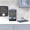 imageBaby Brezza Baby Bottle Sterilizer and Dryer Advanced  Electric Steam Sterilization Machine  Universal Sterilizing for All Bottles Plastic Glass Pacifiers  Breast Pump Parts HEPA Filter SlateSlate