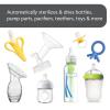 imageBaby Brezza Baby Bottle Sterilizer and Dryer Advanced  Electric Steam Sterilization Machine  Universal Sterilizing for All Bottles Plastic Glass Pacifiers  Breast Pump Parts HEPA Filter SlateSlate