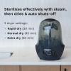 imageBaby Brezza Baby Bottle Sterilizer and Dryer Machine  Electric Steam Sterilization  Universal Fit  Pacifiers Glass Plastic and Newborn Feeding Bottles CharcoalSterilizerDryer Charcoal