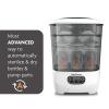 imageBaby Brezza Bottle Sterilizer and Dryer Advanced  Electric Steam Sterilization Machine Universal Sterilizing for All Bottles Plastic  Glass Pacifiers Breast Pump Parts  HEPA FiltrationWhite