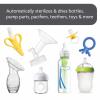 imageBaby Brezza Bottle Sterilizer and Dryer Advanced  Electric Steam Sterilization Machine Universal Sterilizing for All Bottles Plastic  Glass Pacifiers Breast Pump Parts  HEPA FiltrationWhite