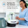 imageBaby Brezza Bottle Washer Pro  Baby Bottle Washer Sterilizer  Dryer  All in One Machine Cleans Bottles Pump Parts ampamp Sippy Cups  Replaces Hand Washing Bottle Brushes and Drying Racks