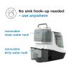 imageBaby Brezza Bottle Washer Pro  Baby Bottle Washer Sterilizer  Dryer  All in One Machine Cleans Bottles Pump Parts ampamp Sippy Cups  Replaces Hand Washing Bottle Brushes and Drying Racks Charcoal