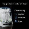 imageBaby Brezza Bottle Washer Pro  Baby Bottle Washer Sterilizer  Dryer  All in One Machine Cleans Bottles Pump Parts ampamp Sippy Cups  Replaces Hand Washing Bottle Brushes and Drying Racks Charcoal