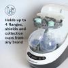 imageBaby Brezza Bottle Washer Pro Breast Pump Parts Replacement Rack  Fits All Breast Pump Parts Including Wearables
