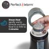 imageBaby Brezza Electric Baby Bottle Warmer Breastmilk Warmer  Defroster  Only Brand with Different Temperatures for Breastmilk  Formula  Universal Fit for All Baby Bottle Sizes  Breastmilk Bags