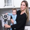 imageBaby Brezza Formula Pro Mini Baby Formula Mixer Machine Fits Small Spaces and is Portable for Travel Bottle Makers Makes The Perfect Bottle for Your Infant On The Go WhiteWhite
