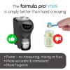 imageBaby Brezza Formula Pro Mini Baby Formula Mixer Machine Fits Small Spaces and is Portable for Travel Bottle Makers Makes The Perfect Bottle for Your Infant On The Go WhiteCharcoal