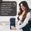 imageBaby Brezza Formula Pro Mini Baby Formula Mixer Machine Fits Small Spaces and is Portable for Travel Bottle Makers Makes The Perfect Bottle for Your Infant On The Go WhiteCharcoal