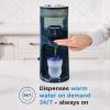 imageBaby Brezza Instant Baby Bottle Warmer  Fast Water Warmer Instantly Dispenses 247 in 3 Temperatures WhiteCharcoal