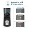 imageBaby Brezza Instant Baby Bottle Warmer  Fast Water Warmer Instantly Dispenses 247 in 3 Temperatures WhiteCharcoal