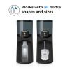 imageBaby Brezza Instant Baby Bottle Warmer  Fast Water Warmer Instantly Dispenses 247 in 3 Temperatures WhiteCharcoal