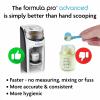 imageBaby Brezza New and Improved Formula Pro Advanced Formula Dispenser Machine  Automatically Mix a Warm Formula Bottle Instantly  Easily Make Bottle with Automatic Powder Blending White