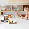 imageBaby Brezza One Step Baby Food Maker Deluxe  Auto shut Off Dishwasher Safe Cooker and Blender to Steam  Puree Organic Food for Infants  Toddlers  Set of 3 Pouches  3 Funnels