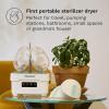 imageBaby Brezza Portable Baby Bottle Sterilizer Dryer for Travel  Compact Mini Sterilizer Fits Bottles Pump Parts and Accessories
