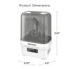 imageBaby Brezza Portable Baby Bottle Sterilizer Dryer for Travel  Compact Mini Sterilizer Fits Bottles Pump Parts and Accessories