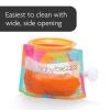 imageBaby Brezza Reusable Baby Food Storage Pouches 10 Pack 7oz  Make Organic Food Puree for Kids or Toddlers and Store in Refillable Squeeze Pouches Bulk Set is Freezer Safe ampamp WashableBaby Brezza