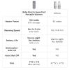imageBaby Brezza Superfast Portable Baby Bottle Warmer  50 Faster  Travel Breastmilk Warmer and Formula Warmer  Safe Even Heating  Up to 9oz  No Adapters Black