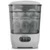 imageBaby Brezza Baby Bottle Sterilizer and Dryer Advanced  Electric Steam Sterilization Machine  Universal Sterilizing for All Bottles Plastic Glass Pacifiers  Breast Pump Parts HEPA Filter SlateLight Grey