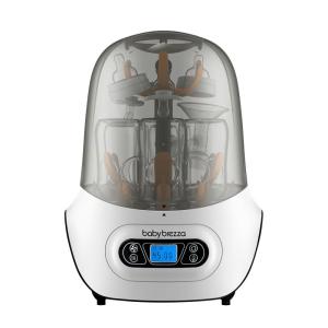 imageBaby Brezza Baby Bottle Sterilizer and Dryer Machine  Electric Steam Sterilization  Universal Fit  Pacifiers Glass Plastic and Newborn Feeding Bottles