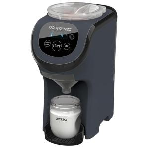 imageBaby Brezza Formula Pro Mini Baby Formula Mixer Machine Fits Small Spaces and is Portable for Travel Bottle Makers Makes The Perfect Bottle for Your Infant On The Go WhiteCharcoal