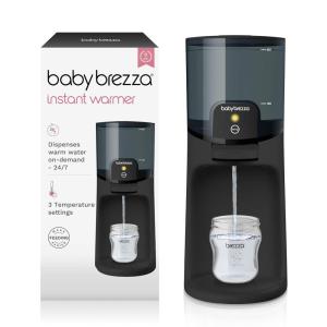 imageBaby Brezza Instant Baby Bottle Warmer  Fast Water Warmer Instantly Dispenses 247 in 3 Temperatures WhiteCharcoal