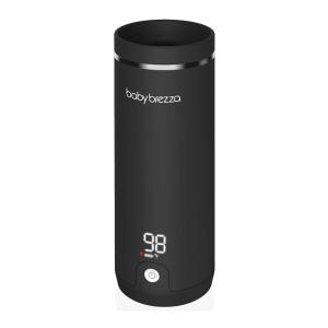 imageBaby Brezza Superfast Portable Baby Bottle Warmer  50 Faster  Travel Breastmilk Warmer and Formula Warmer  Safe Even Heating  Up to 9oz  No Adapters Black