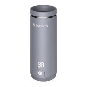 imageBaby Brezza Superfast Portable Baby Bottle Warmer  50 Faster  Travel Breastmilk Warmer and Formula Warmer  Safe Even Heating  Up to 9oz  No Adapters Grey