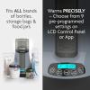 imageBaby Brezza Smart Baby Bottle Warmer Breastmilk Warmer  Defroster  Free App  Different Temperatures for Breastmilk  Formula  Universal Fit for All Bottles  Milk Bags  Calentador de Biberones